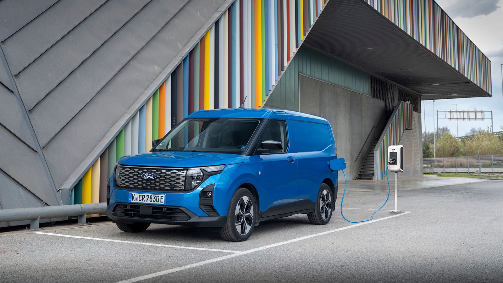 Το Ford E-Transit Courier.